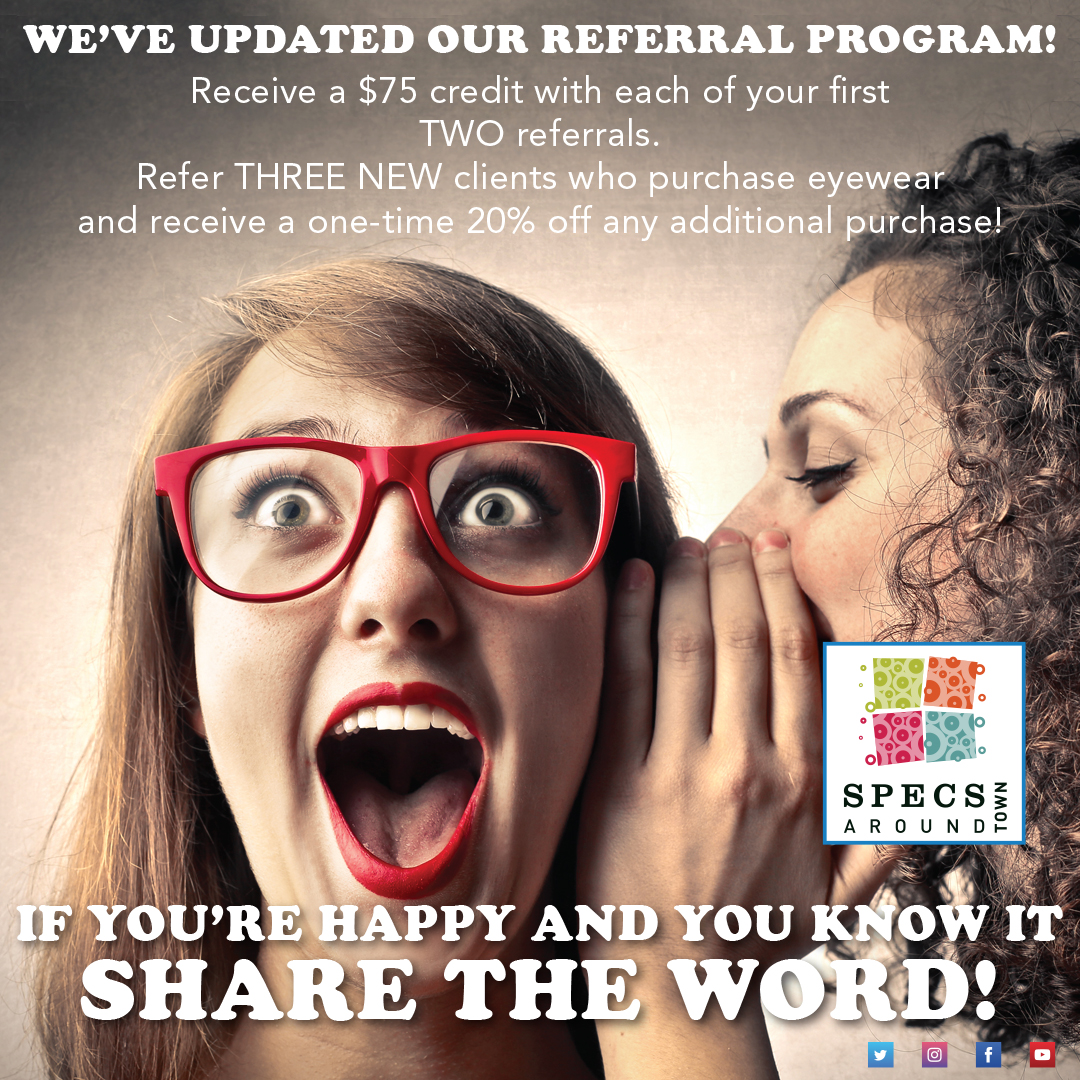 Specs Referral Program